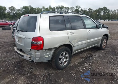 2005 Toyota Highlander V6 z USA, uszkodzony, nr VIN JTEEP21A850099383